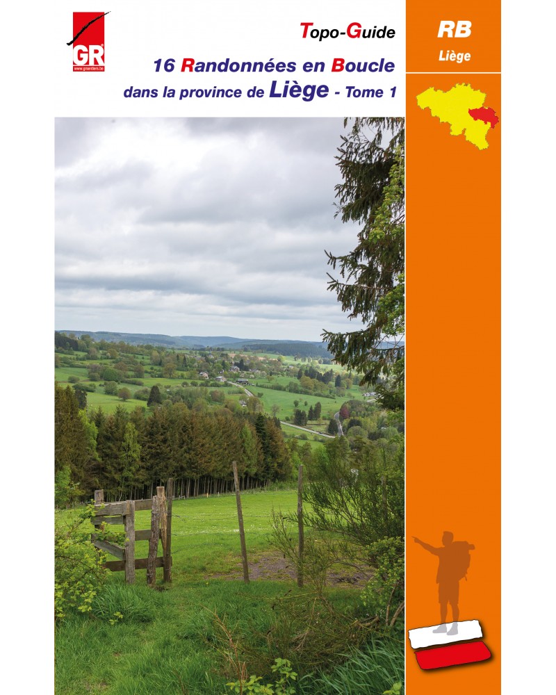 Online bestellen: Wandelgids Randonnées en Boucle dans la province de Liège (RB Liège - Tome 1) | Les Sentiers de Grande Randonnée