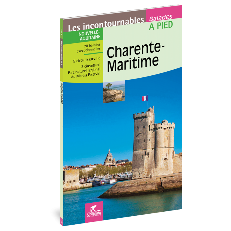 Online bestellen: Wandelgids Charente-Maritime à pied Nouvelle-Aquitaine | Chamina