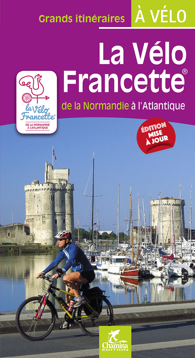 Online bestellen: Fietsgids Francette - La vélo Francette de la Normandie à L'Atlantique | Chamina