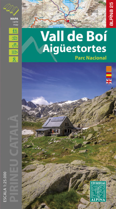 Online bestellen: Wandelkaart 21 Vall de Boi - Aiguestortes | Editorial Alpina