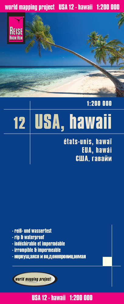 Online bestellen: Wegenkaart - landkaart 12 USA Hawaii | Reise Know-How Verlag