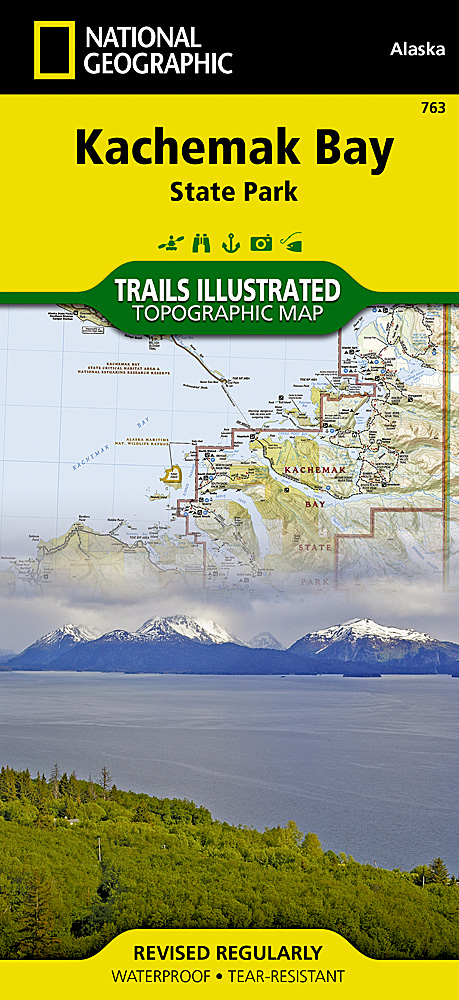 Online bestellen: Wandelkaart 763 Kachemak Bay State Park | National Geographic