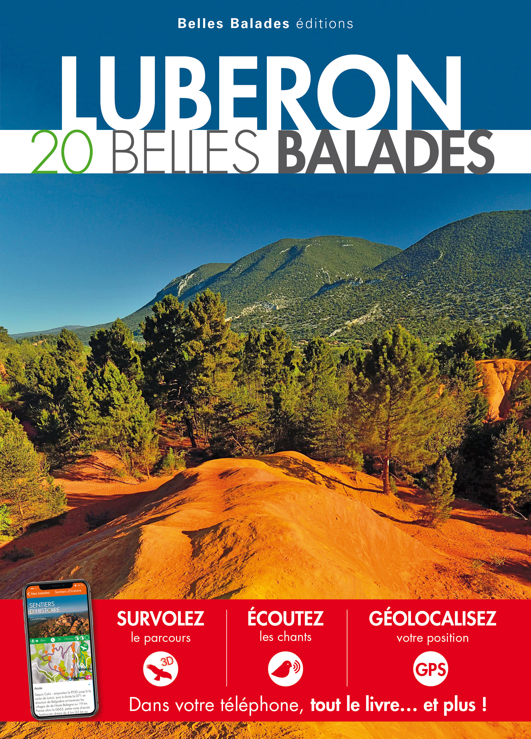 Online bestellen: Wandelgids Luberon 20 belles balades | Belles Balades