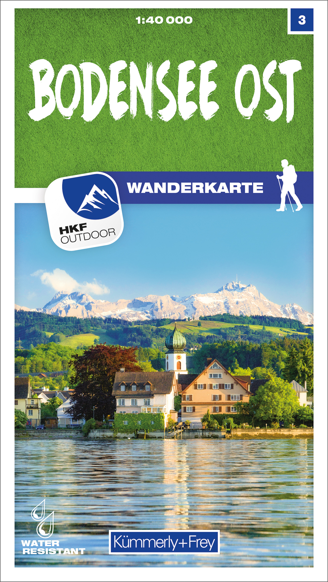 Online bestellen: Wandelkaart 03 Bodensee Ost | Kümmerly & Frey