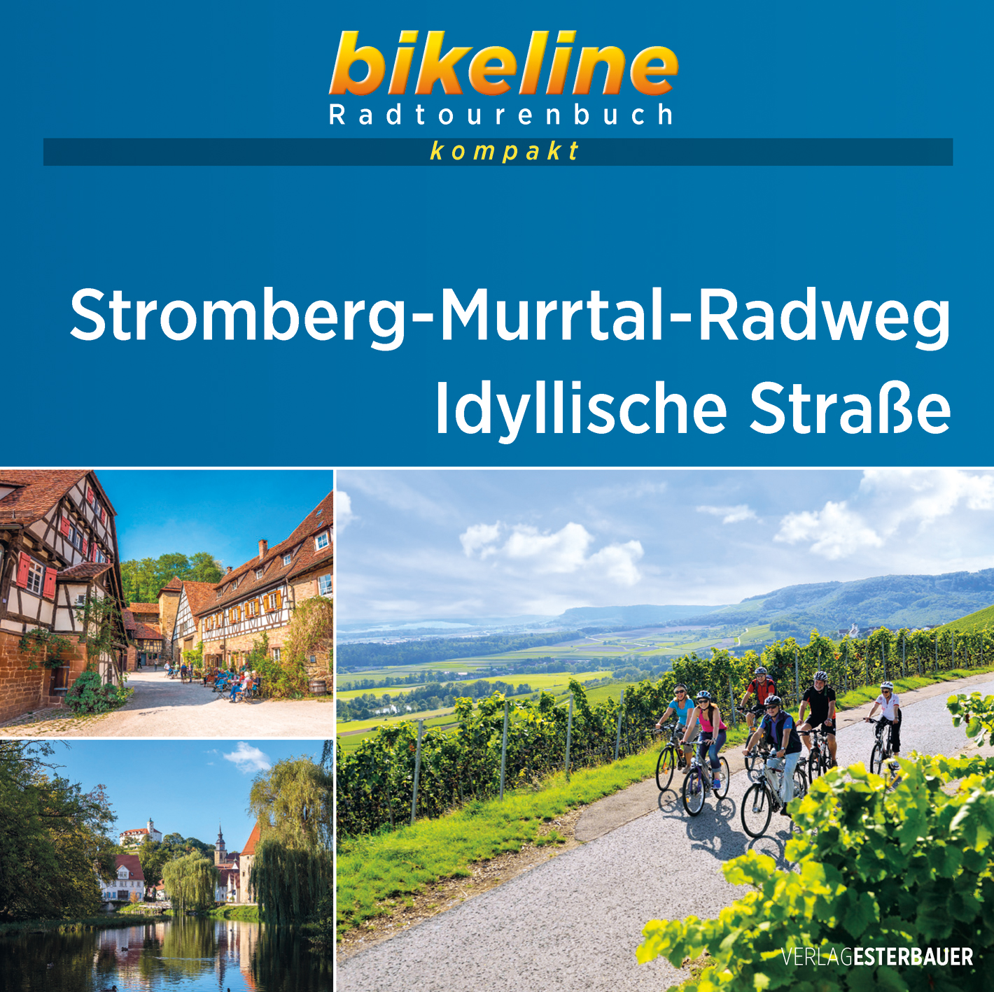 Online bestellen: Fietsgids Bikeline Radtourenbuch kompakt Stromberg - Murrtal - Radweg Idyllische Straße | Esterbauer