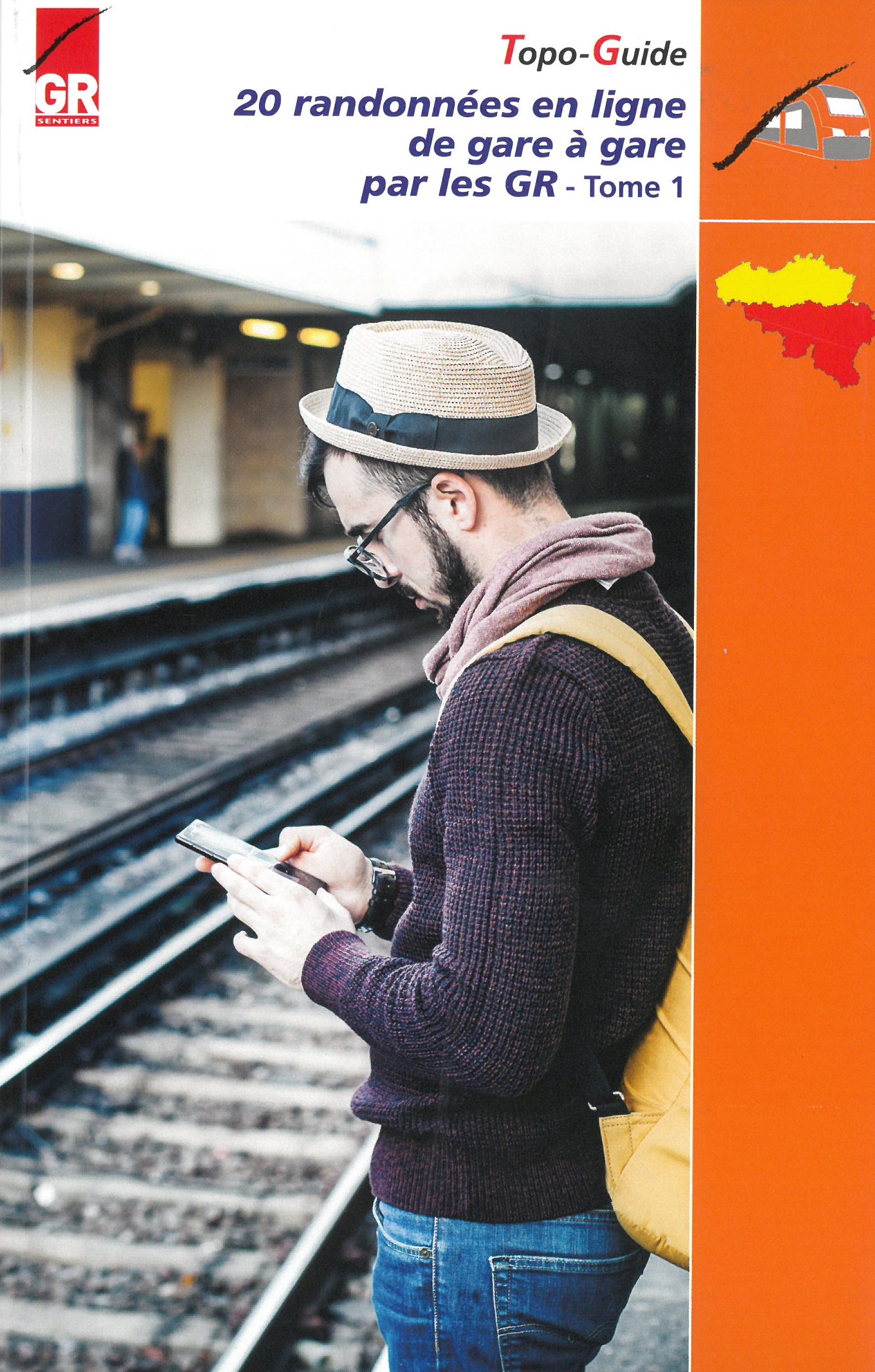 Online bestellen: Wandelgids Randonnées en Ligne de gare à gare dans les provinces wallonnes - Tome 1 | Les Sentiers de Grande Randonnée