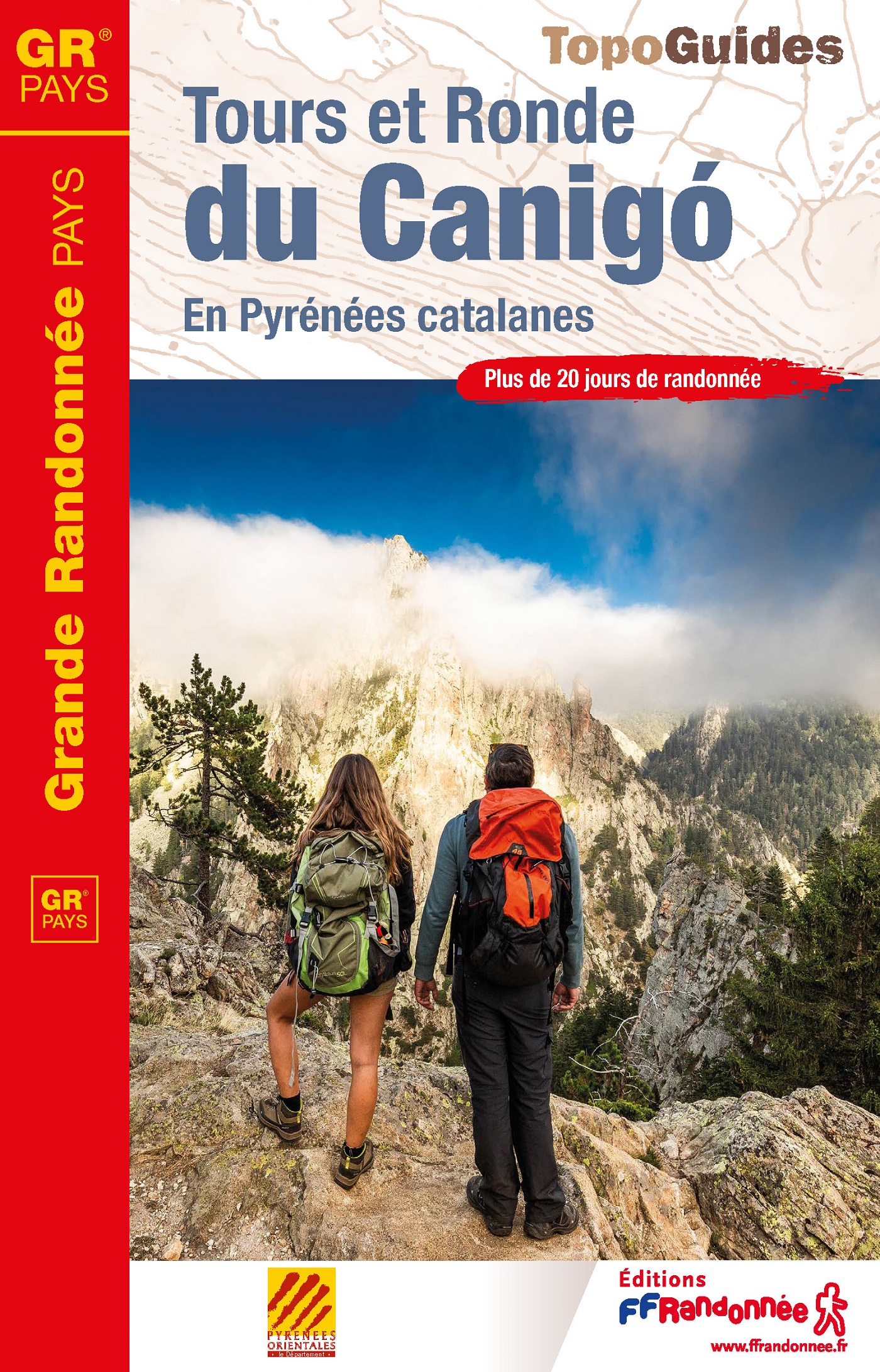 Online bestellen: Wandelgids 6600 Tours & Ronde du Canigó Pyrénées catalanes | FFRP