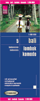 Online bestellen: Wegenkaart - landkaart Bali - Lombok, Komodo | Reise Know-How Verlag