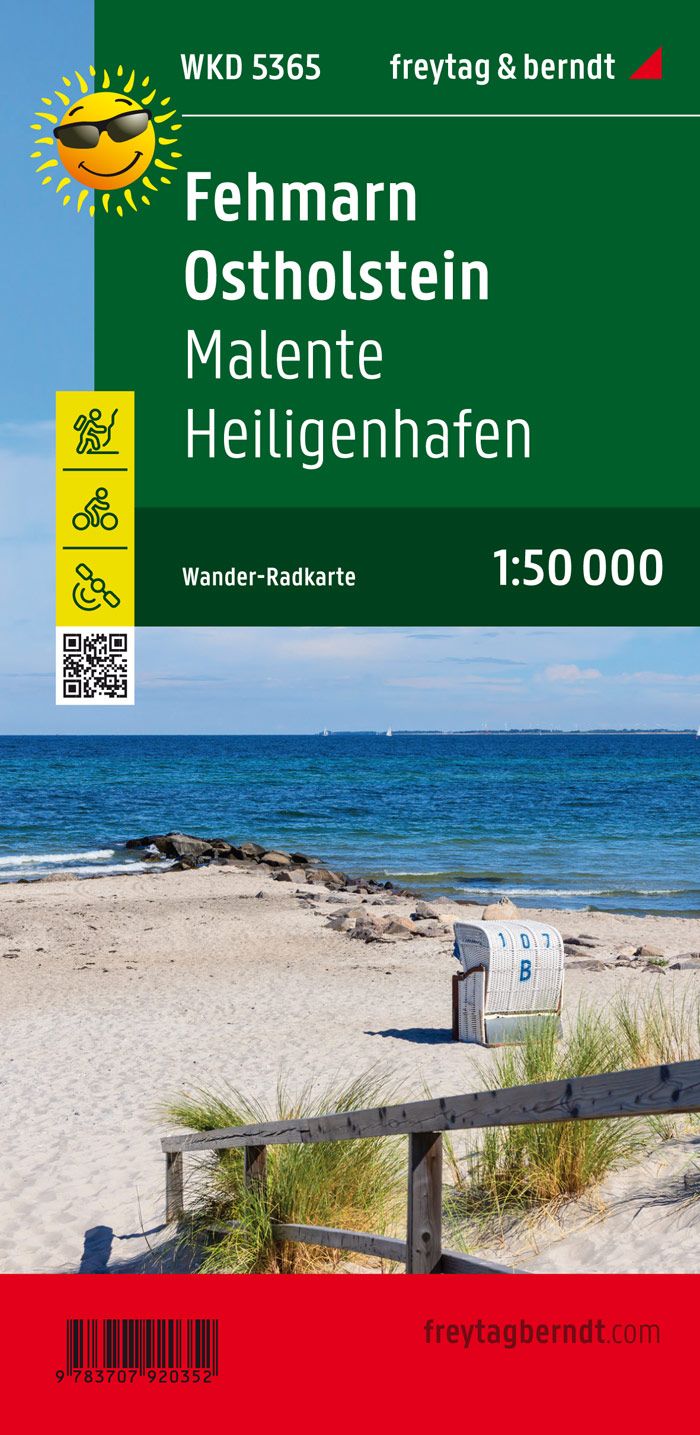 Online bestellen: Fietskaart - Wandelkaart 5365 Fehmarn - Ostholstein | Freytag & Berndt