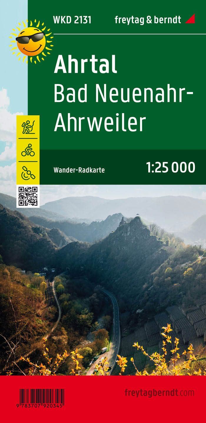 Online bestellen: Wandelkaart 2131 Ahrtal - Bad Neuenahr - Ahrweiler | Freytag & Berndt