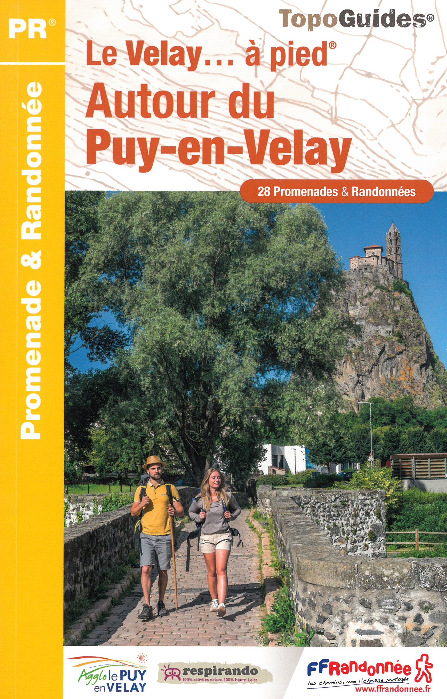 Online bestellen: Wandelgids P43F Le Velay Autour du Puy-en-Velay à pied | FFRP