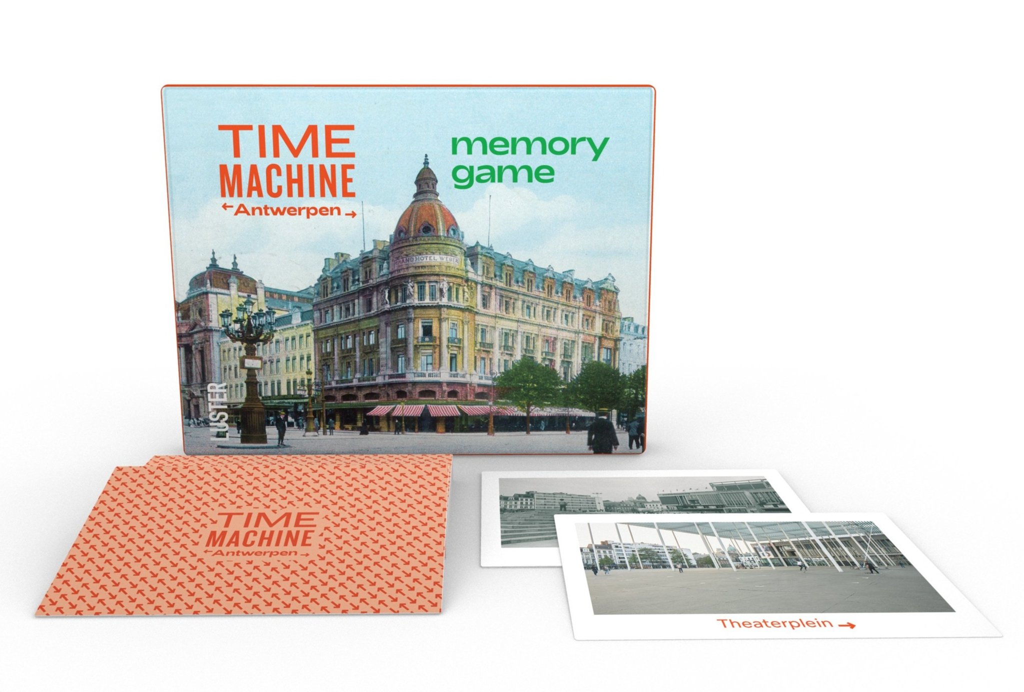 Online bestellen: Spel Time machine - Antwerpen memoryspel | Luster