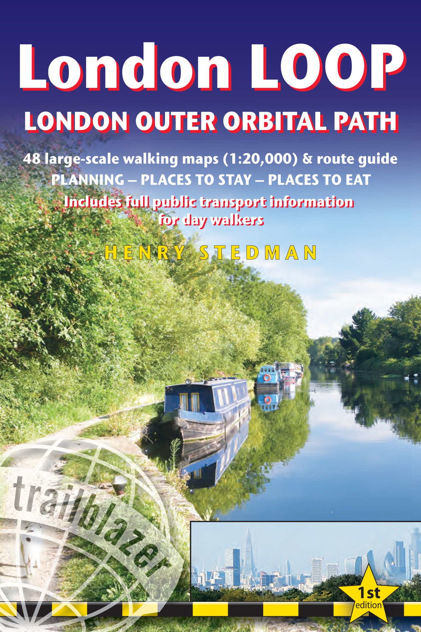 Online bestellen: Wandelgids London LOOP - London outer orbital path | Trailblazer Guides