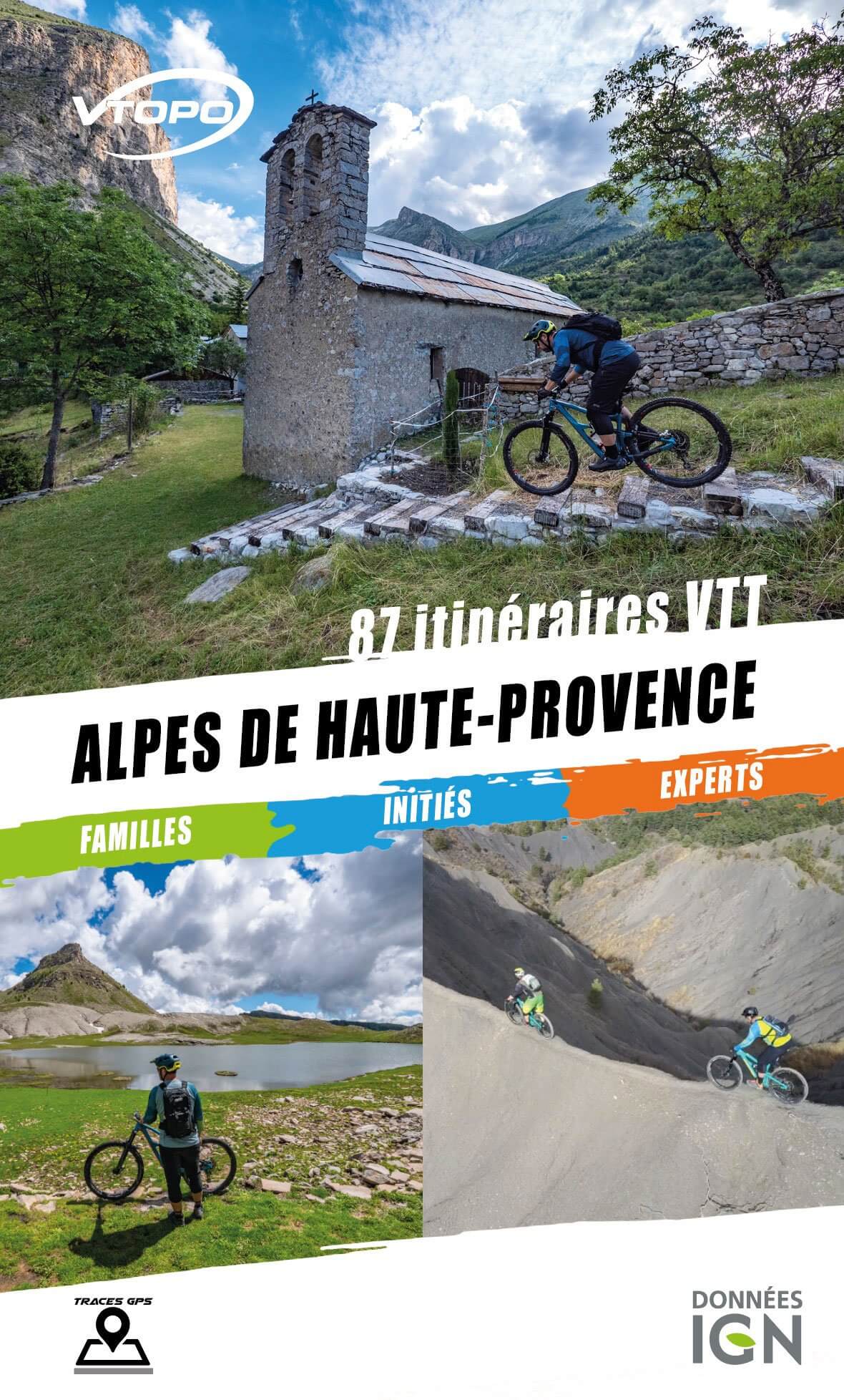 Online bestellen: Mountainbikegids Alpes de Haute-Provence 87 itinéraires VTT | Vtopo