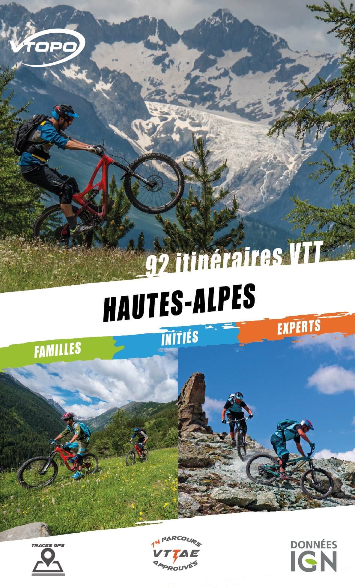 Online bestellen: Mountainbikegids Hautes-Alpes : 92 itinéraires VTT | Vtopo