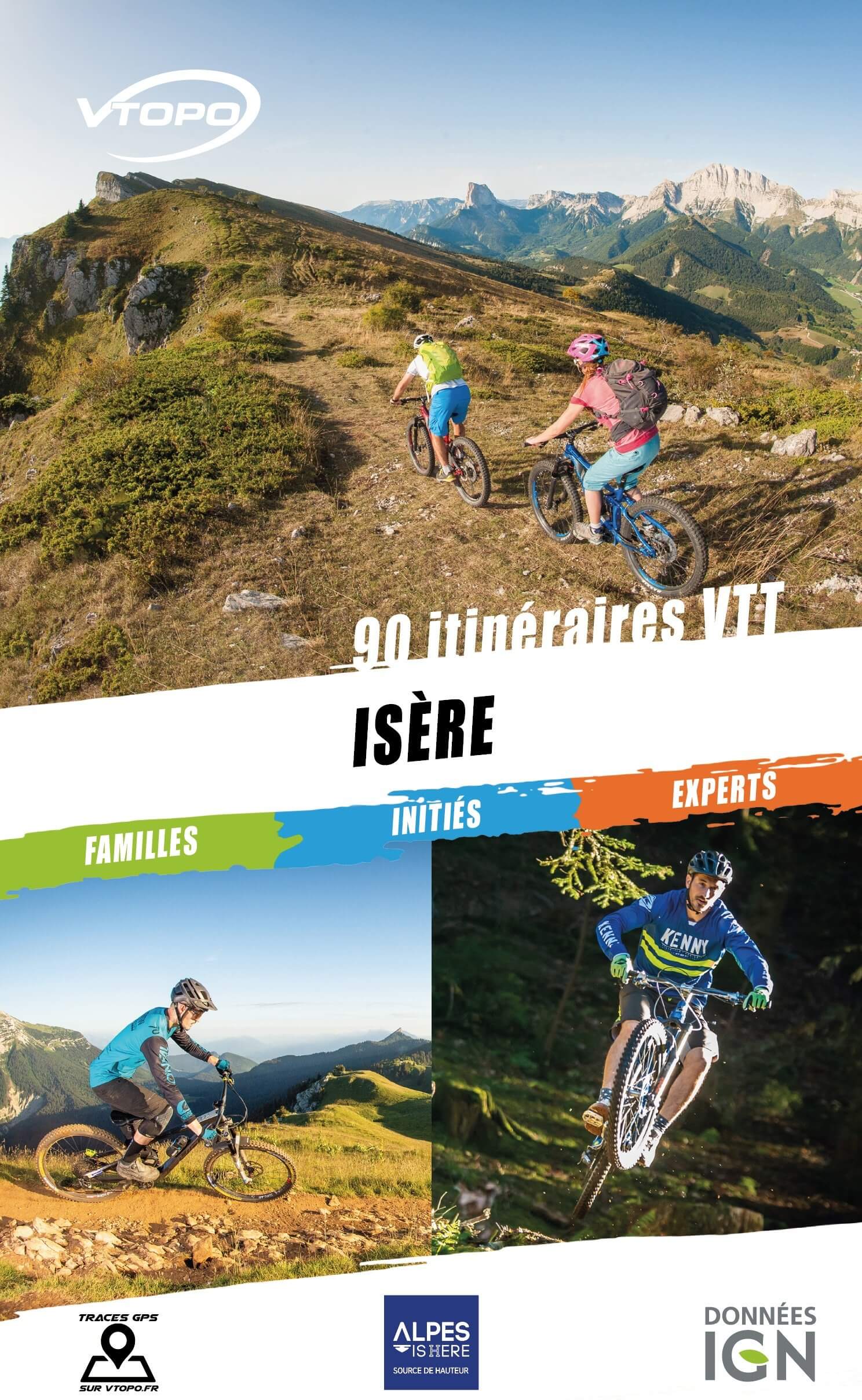 Online bestellen: Mountainbikegids Isère : 90 itinéraires VTT | Vtopo