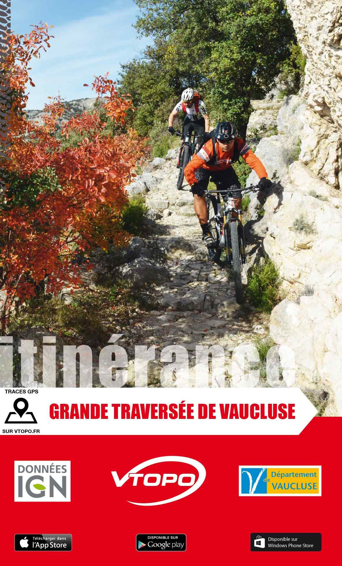 Online bestellen: Mountainbikegids Grande traversée de Vaucluse | Vtopo