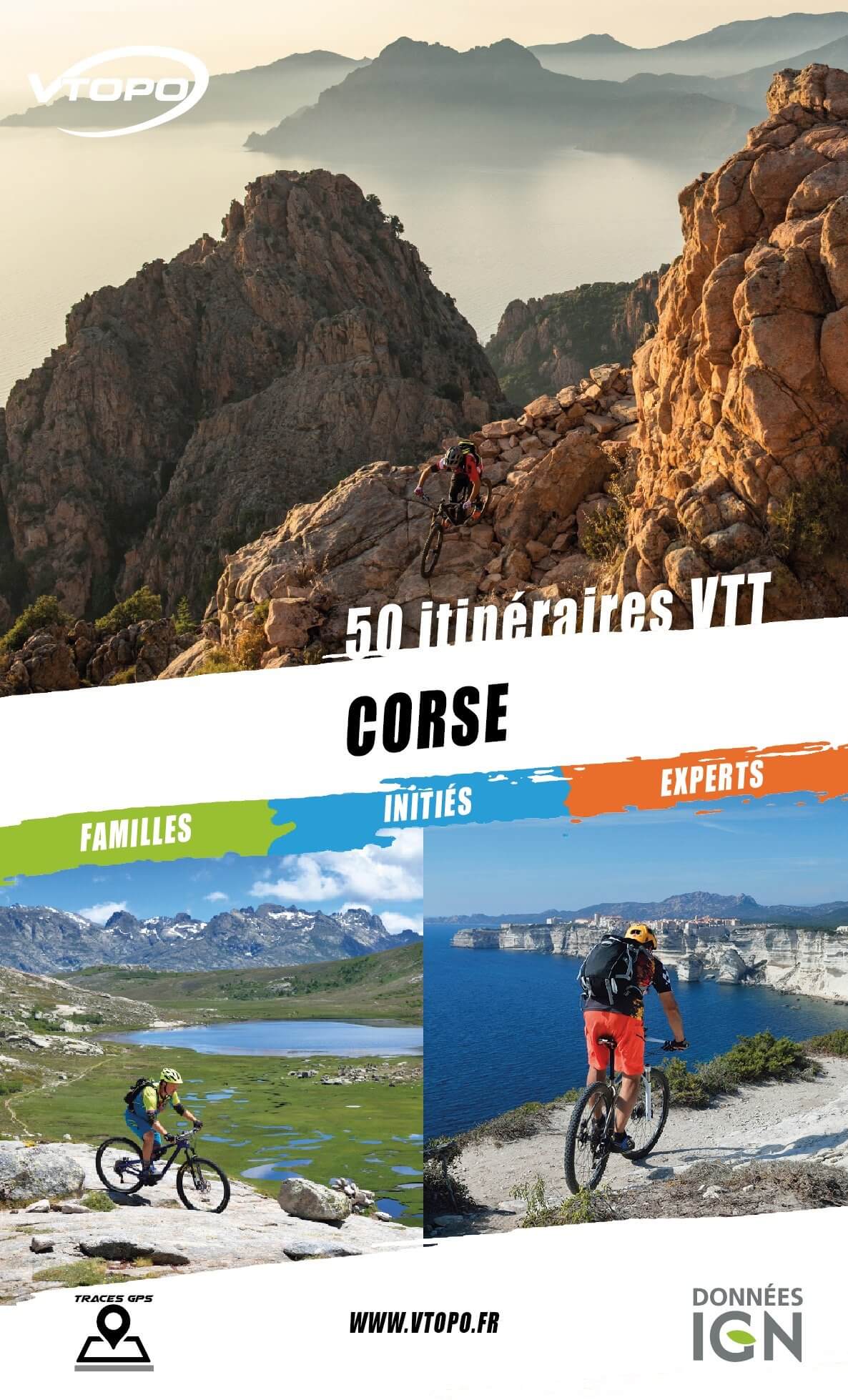 Online bestellen: Corse : 50 itinéraires VTT | Vtopo