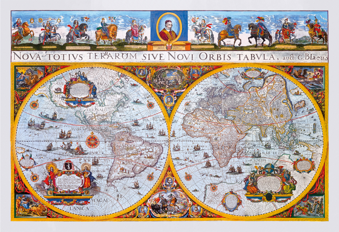 Legpuzzel Nova Terrarum antiek…