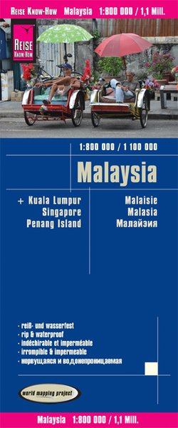 Online bestellen: Wegenkaart - landkaart Maleisië - Malaysia | Reise Know-How Verlag