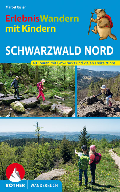 Online bestellen: Wandelgids Schwarzwald Nord - Erlebniswandern mit Kindern | Rother Bergverlag