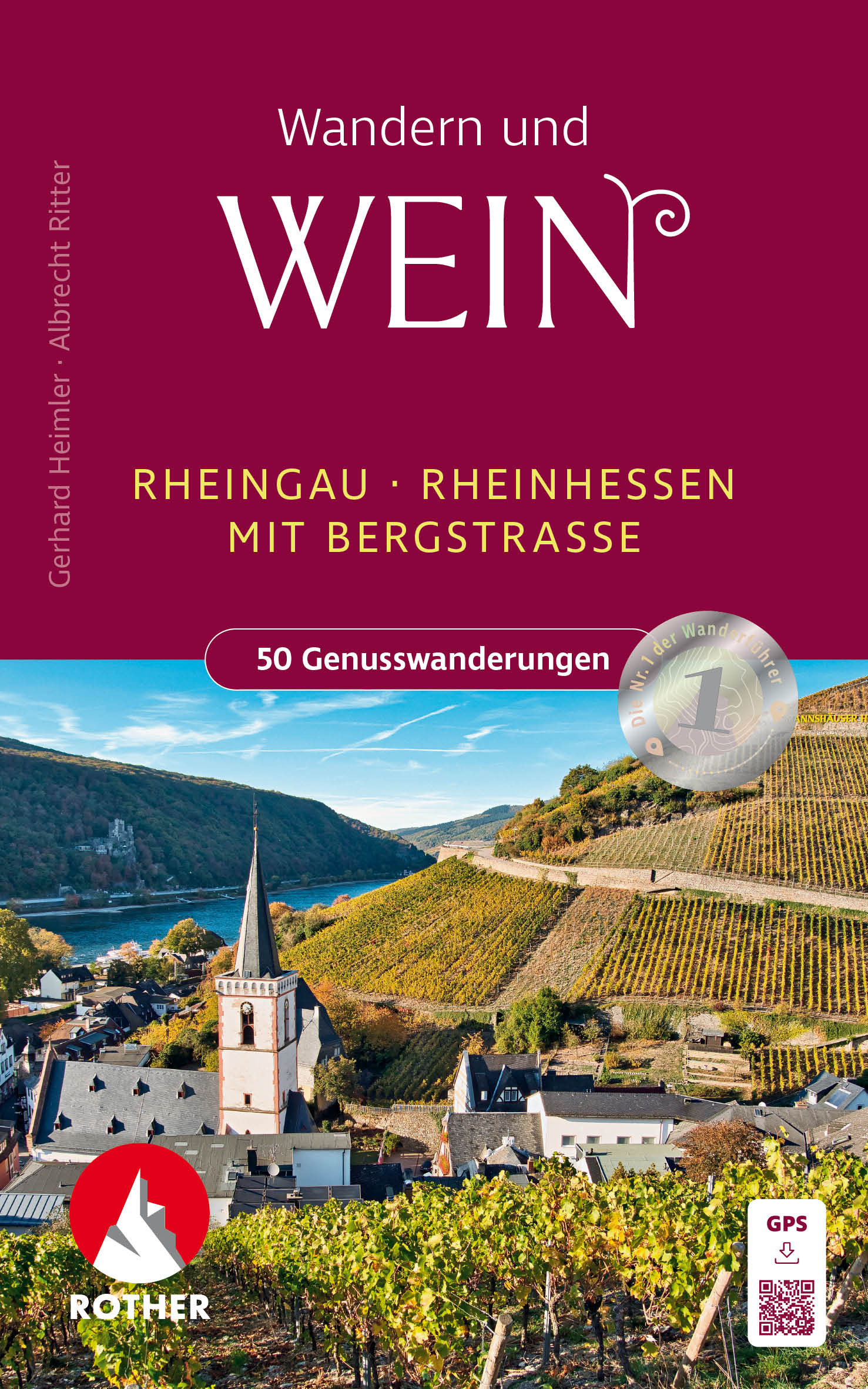 Online bestellen: Wandelgids Rheingau - Rheinhessen, Wandern und Wein | Rother Bergverlag