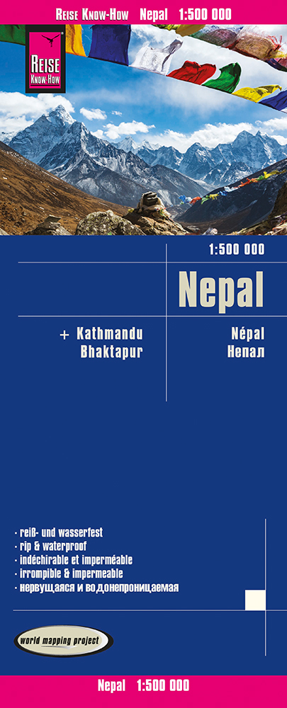 Wegenkaart - landkaart Nepal |…