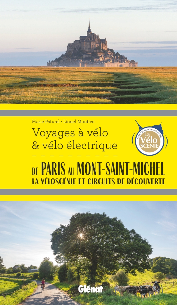 Online bestellen: Fietsgids Paris au Mont-Saint-Michel | Glenat