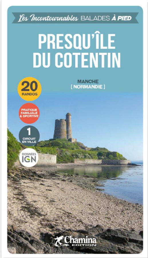 Online bestellen: Wandelgids Cotentin Presqu'île du à pied - Basse Normandie | Chamina