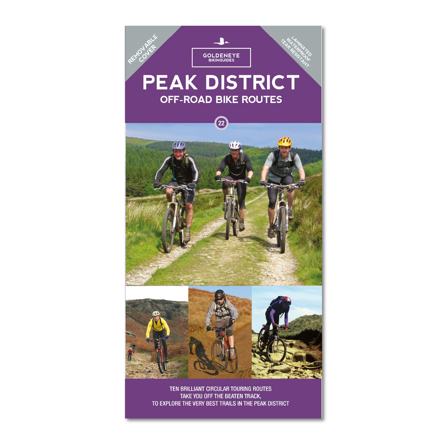 Online bestellen: Fietskaart Peak District MTB map | Goldeneye