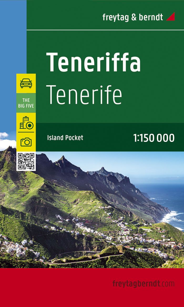 Online bestellen: Wegenkaart - landkaart Island Pocket Tenerife | Freytag & Berndt