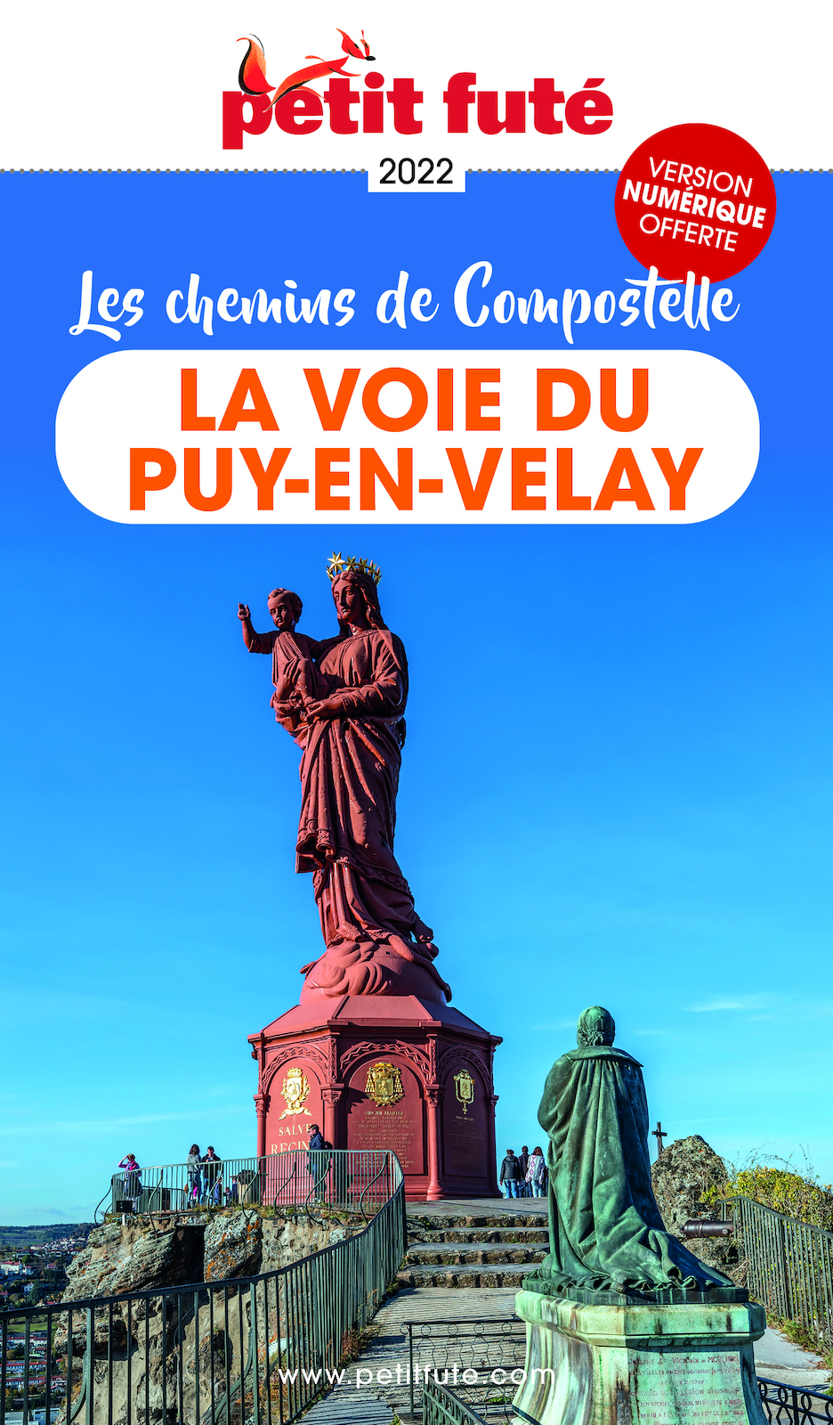 Online bestellen: Wandelgids La voie du Puy-en-Velay - Les chemins de Compostelle | Petit Futé