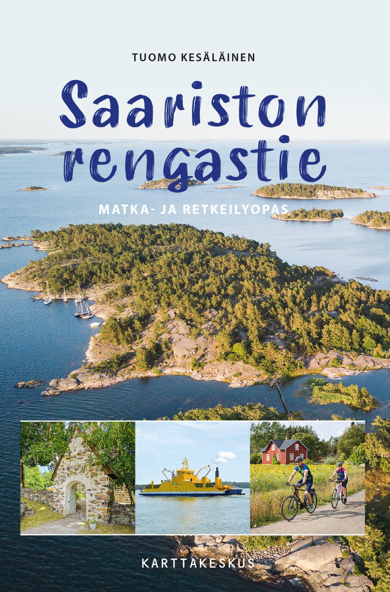 Online bestellen: Reisgids - Wandelgids Saariston rengastie guide+map | Karttakeskus