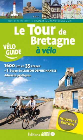 Online bestellen: Fietsgids Véloguide Bretagne - le tour de Bretagne à vélo | Editions Ouest-France