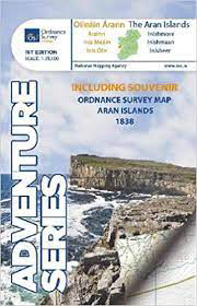 Online bestellen: Wandelkaart Adventure Series Aran Islands | Ordnance Survey Ireland