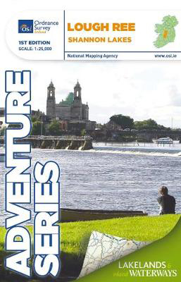 Online bestellen: Wandelkaart Adventure Series Lough Ree | Ordnance Survey Ireland