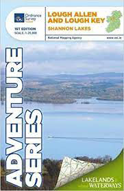 Online bestellen: Wandelkaart Adventure Series Lough Allen & Lough Key Shannon Lakes | Ordnance Survey Ireland