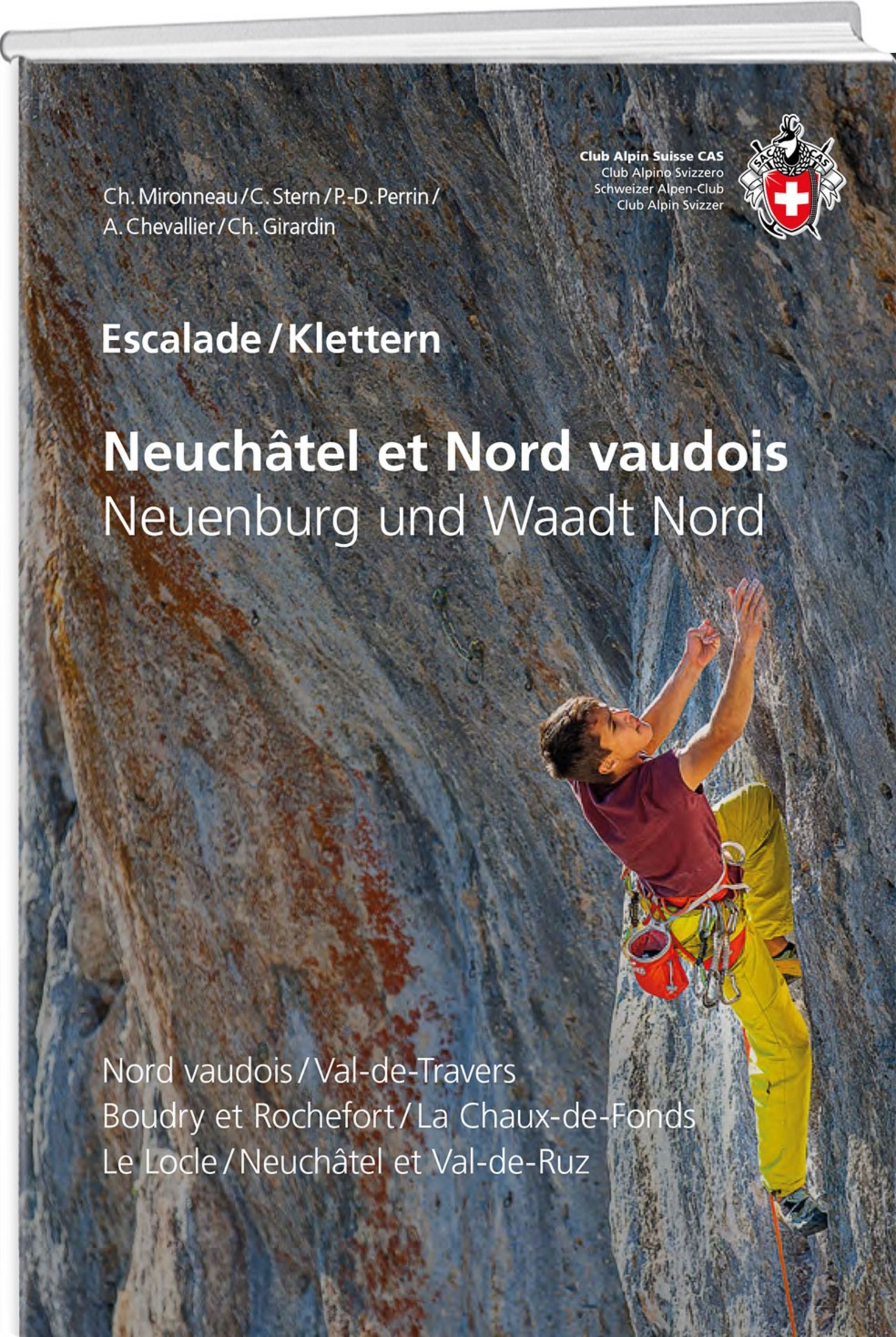 Online bestellen: Klimgids Kletterführer Neuenburg & Waadt Nord/Neuchâtel & Nord Vaudoi | SAC Schweizer Alpenclub