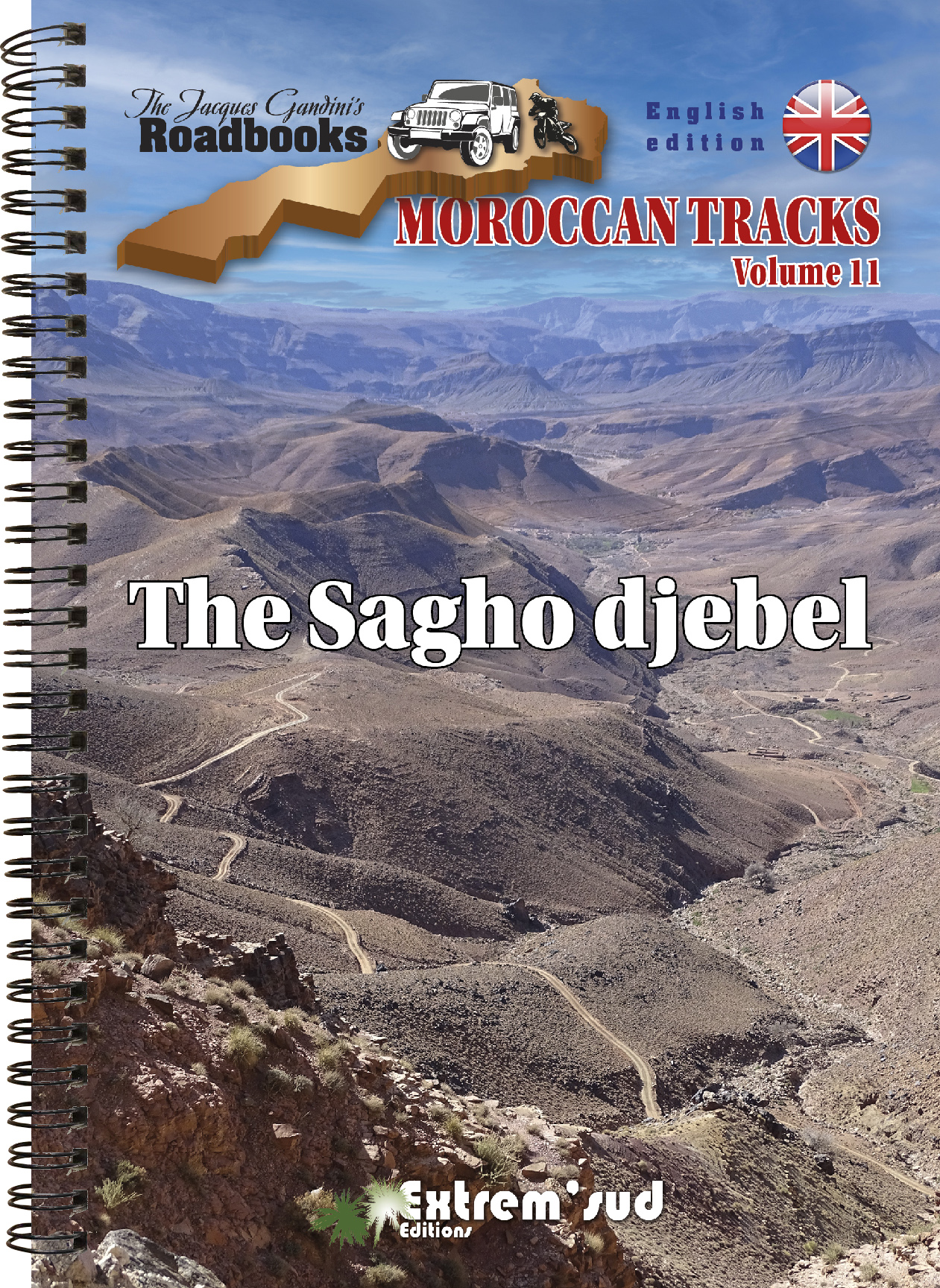 Online bestellen: Reisgids XI Moroccan tracks 11 The Sagho djebel | Gandini