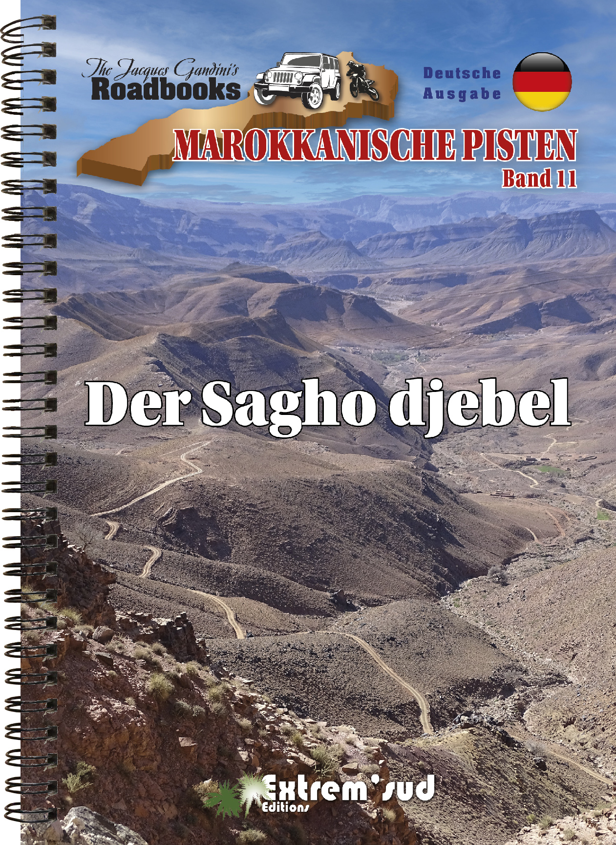 Online bestellen: Reisgids XI Marokkanische Pisten Band 11 Der Sagho djebel | Gandini