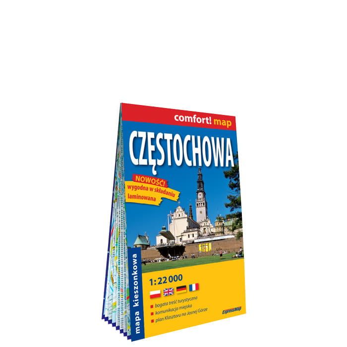 Stadsplattegrond Czestochowa m…