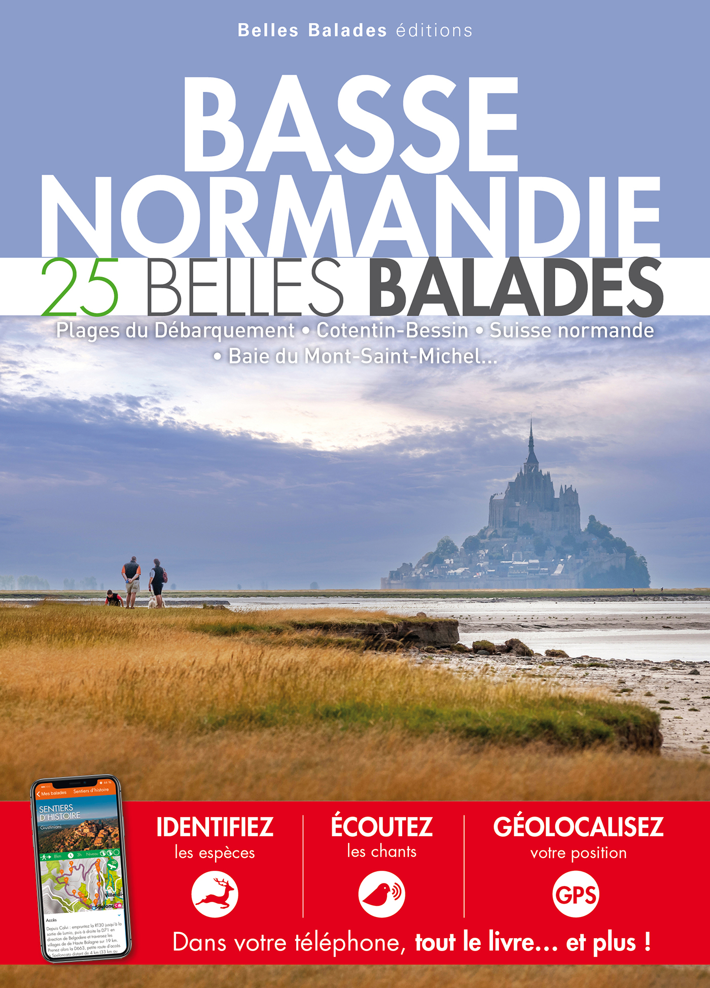 Online bestellen: Wandelgids Basse Normandie 25 belles balades | Belles Balades