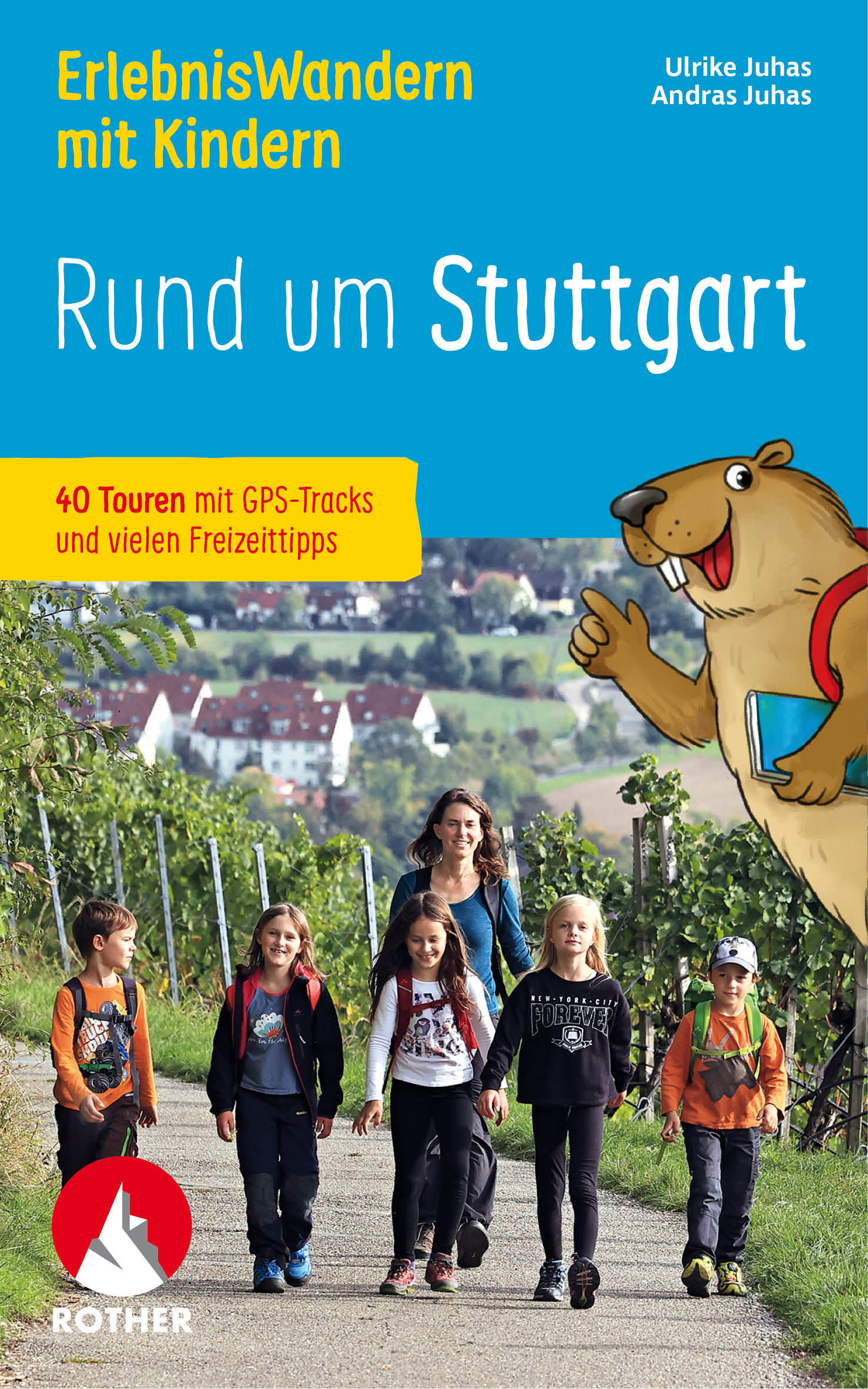 Online bestellen: Wandelgids Stuttgart rund um - Erlebniswandern mit Kindern | Rother Bergverlag