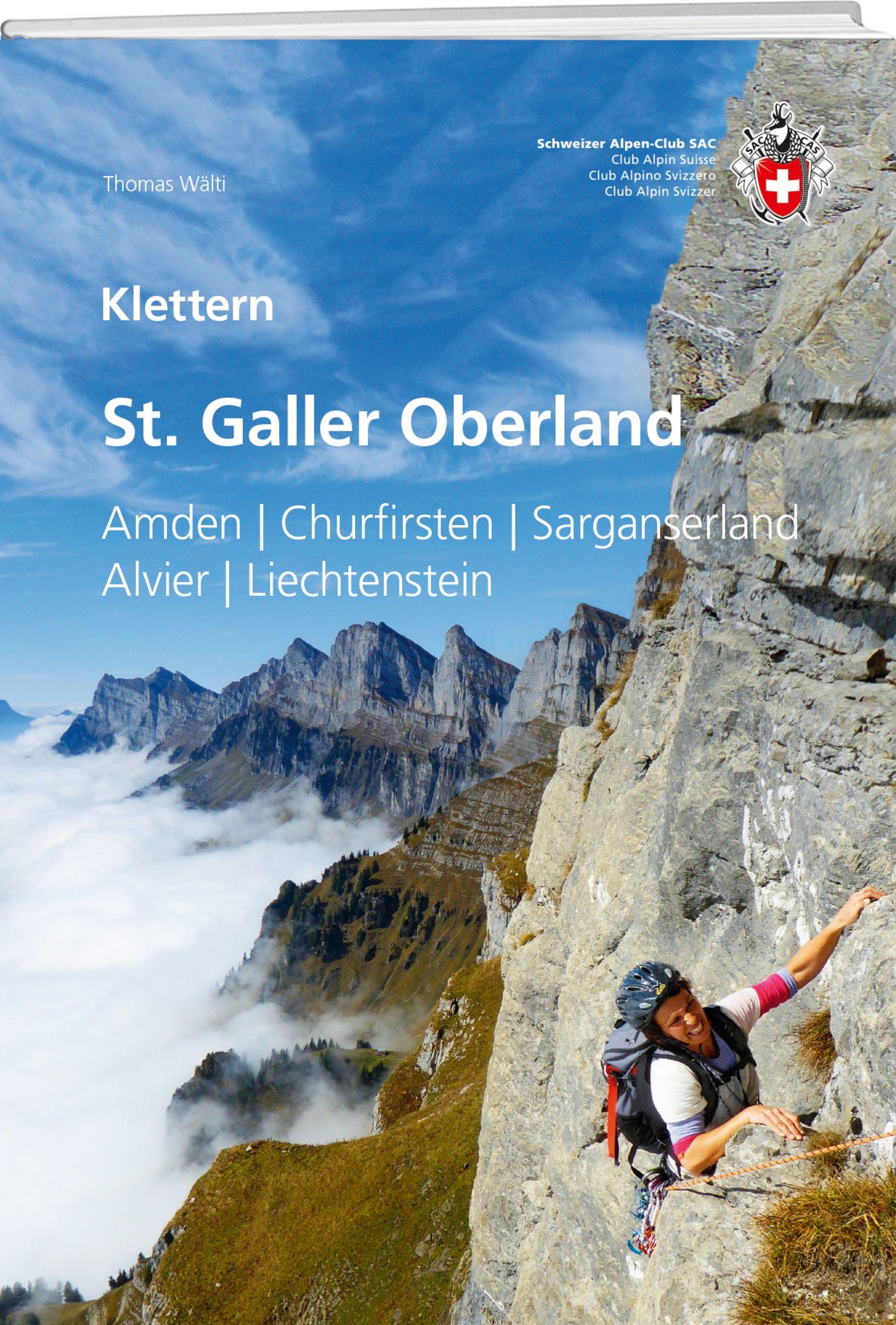 Online bestellen: Klimgids Klettern St. Galler Oberland | SAC Schweizer Alpenclub