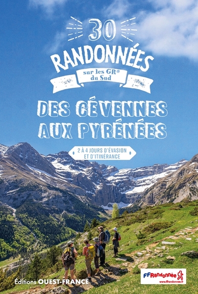 Online bestellen: Wandelgids Cévennes aux Pyrénées 30 rando. Gr du Sud | Editions Ouest-France