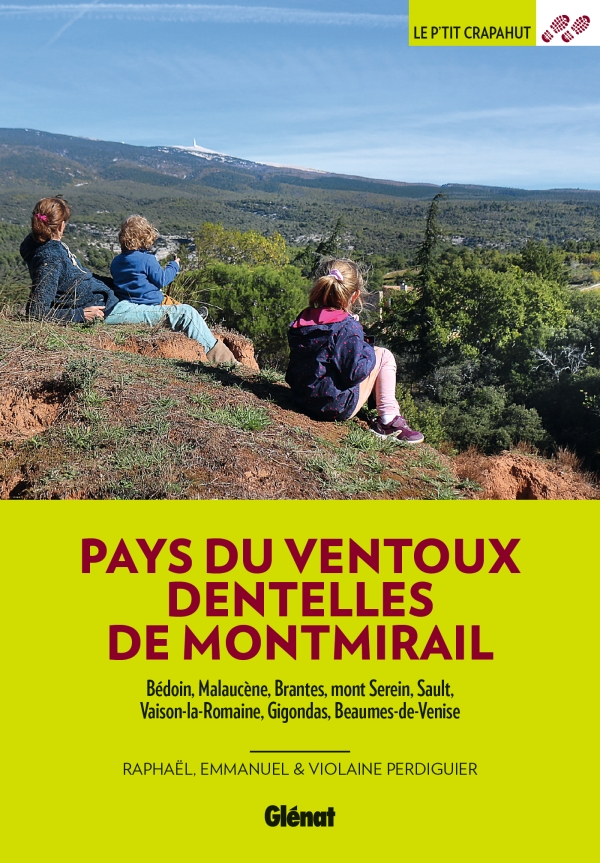 Online bestellen: Wandelgids Pays du Ventoux Dentelles de Montmirail | Glenat