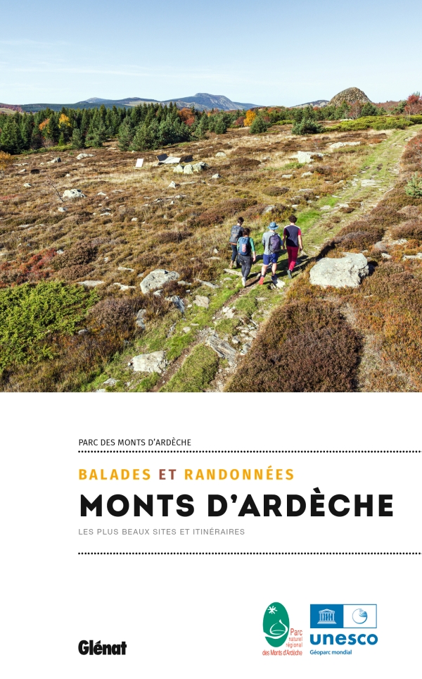 Online bestellen: Wandelgids Monts d'Ardèche | Glenat