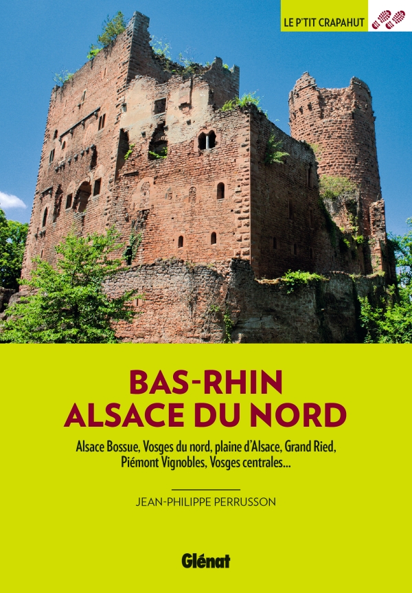 Online bestellen: Wandelgids Bas-Rhin-Alsace du Nord | Glenat