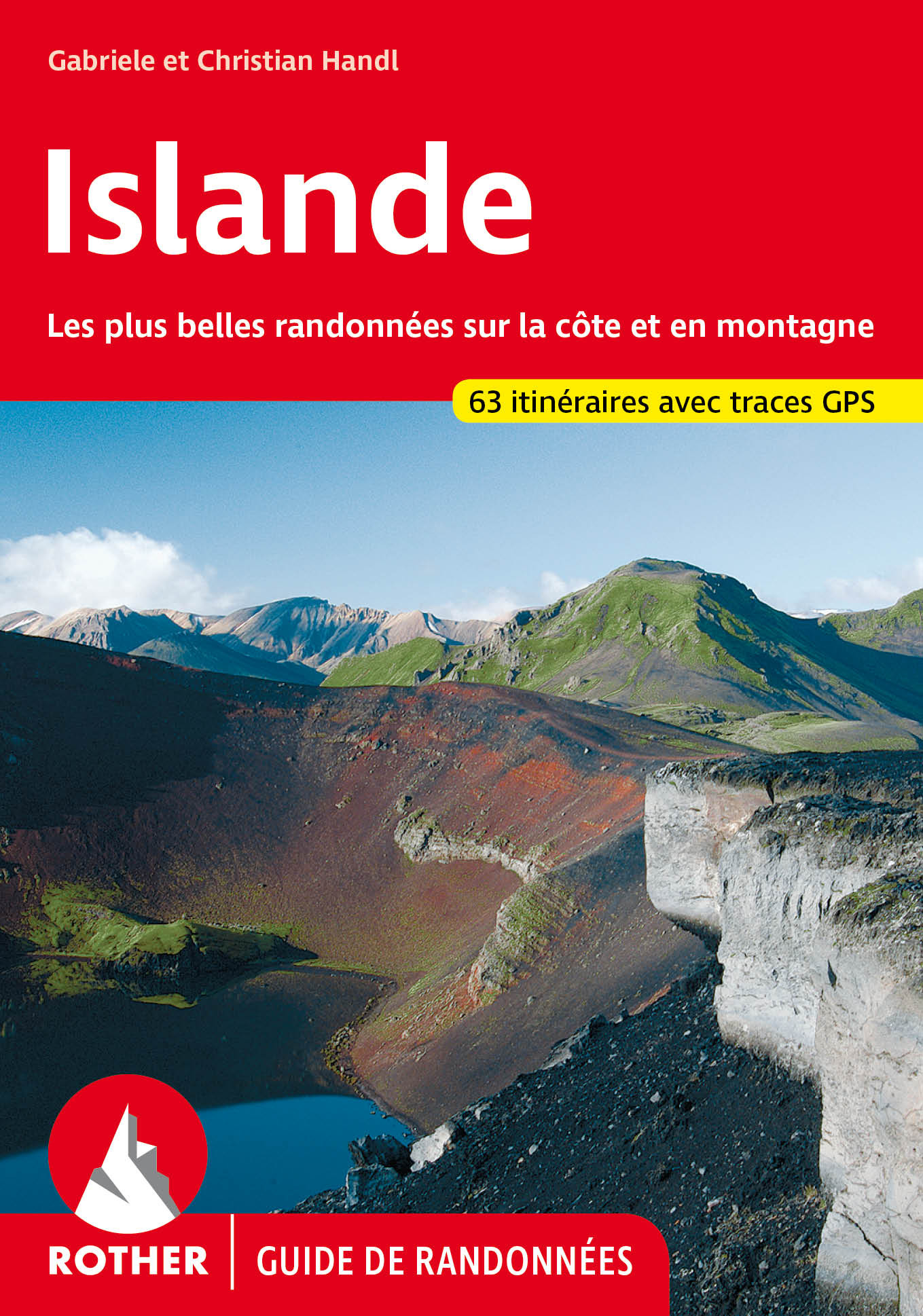 Online bestellen: Wandelgids Islande (Franstalig) | Rother Bergverlag