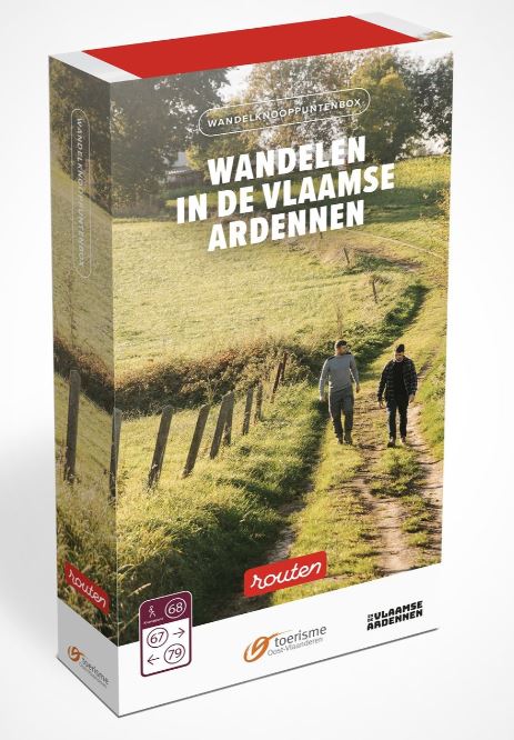 Online bestellen: Wandelknooppuntenkaart Vlaamse Ardennen 3 kaarten + gids | Tourisme Vlaanderen